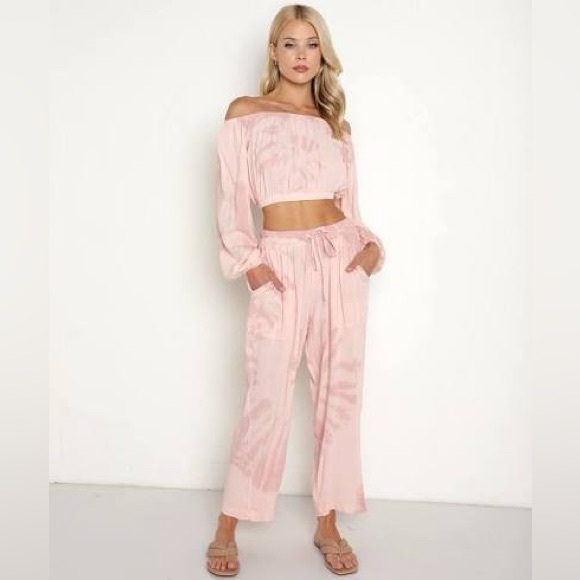 Electric & Rose Pants - Electric & Rose Rhythm Rosy Tie Dye set XL